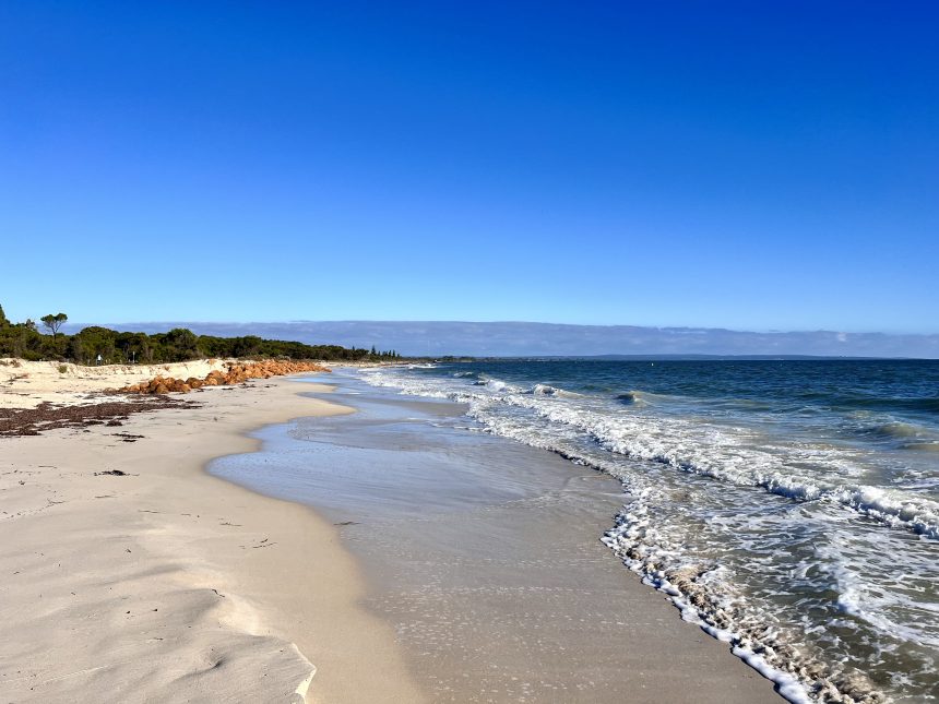 Beach at Broadwater, Geographe Bay, Western Australia, 2022, 10