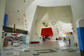 Interior of the National Museum of Australia
