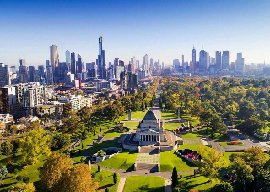 Melbourne skyline sor