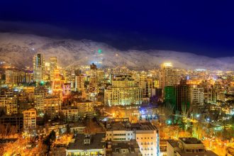 View of Tehran at Night (25821934418)